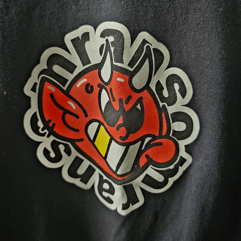 RANSOM Logo Men's Black Short Sleeve Tee Shirt